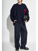 Ami Paris Ami De Coeur Wool Sweater
