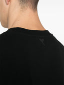 Ami Paris Logo Organic Cotton T Shirt