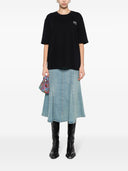 Ami Paris Logo Organic Cotton T Shirt