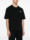 Ami Paris Logo Organic Cotton T Shirt