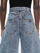 Alaia Round Denim Jeans