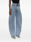 Alaia Round Denim Jeans