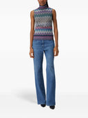 MISSONI ZIG ZAG MOTIF LOOL TOP