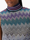 MISSONI ZIG ZAG MOTIF LOOL TOP