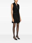 Max Mara Pianoforte Wool Blend Short Dress