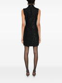 Max Mara Pianoforte Wool Blend Short Dress