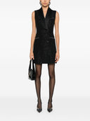 Max Mara Pianoforte Wool Blend Short Dress
