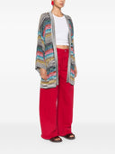 Cardigan a strisce Missoni V collo