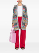 Cardigan a strisce Missoni V collo