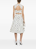 Dolce & gabbana dots estampado de algodón