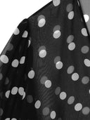 Dolce & Gabbana Dots Print Silk Shirt
