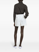 Dolce & Gabbana Dots Print Cotton Shirt
