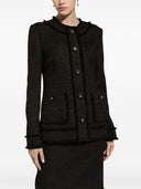 Dolce & Gabbana Tweed Single Breasted Jacket
