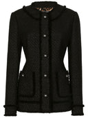 Dolce & Gabbana Tweed Single Breasted Jacket