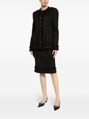 Dolce & Gabbana Tweed Single Breasted Jacket