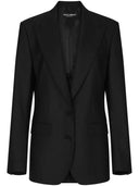 Dolce & Gabbana Wool Single Breasted Blazer Jacket