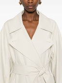 Studio Nicholson pre -doppio cappotto con cintura