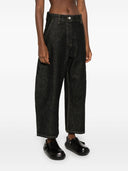 Studio Nicholson Pre Wide Leg Denim Cropped Jeans