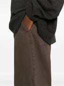 Studio Nicholson pre -largo jeans ritagliato in denim