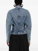 Veste en jean rond alaia