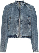 Veste en jean rond alaia