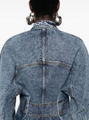 Veste en jean rond alaia