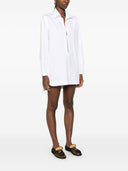 Alaia Cotton Chemisier Mini Dress