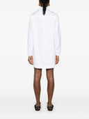 Alaia Cotton Chemisier Mini Dress