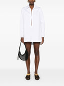 Alaia Cotton Chemisier Mini Dress