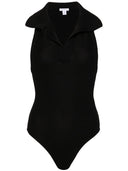 Alaia Sleeveless Polo Bodysuit