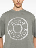Acne Studios Logo Cotton T Shirt