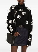 Dolce & Gabbana Allover Logo Wool Jumper