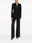 Dolce & Gabbana Lace Double Breasted Jacket