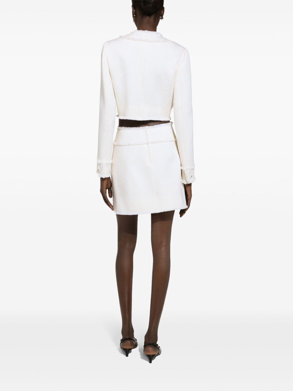 Dolce & Gabbana Tweed mini jupe