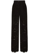 Pantaloni a gamba in pizzo Dolce & Gabbana