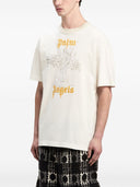 Palm Angels Logo Cotton T Shirt