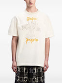 Palm Angels Logo Cotton T Shirt