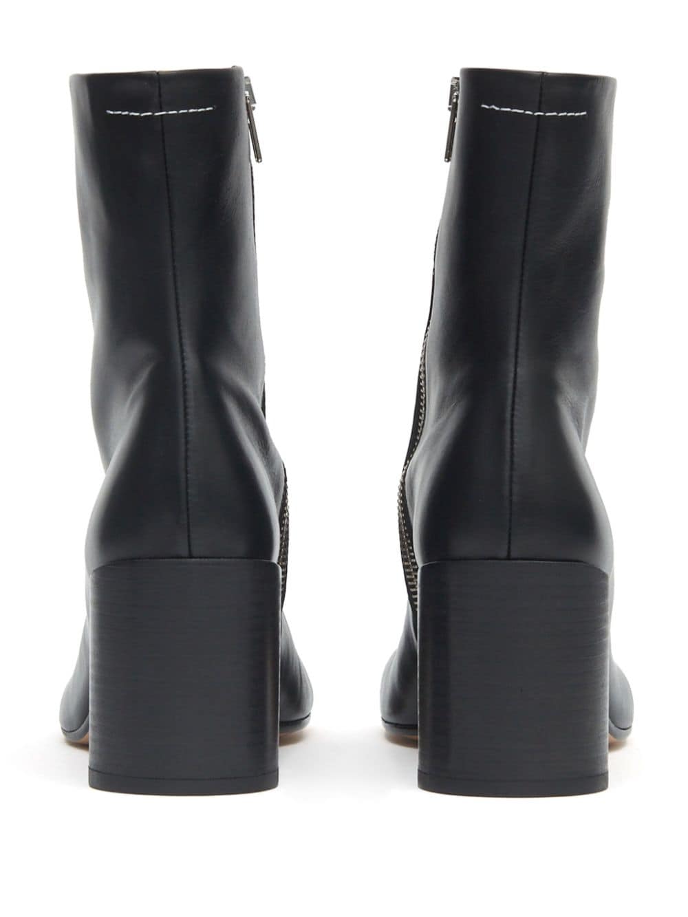 Mm6 Maison Margiela Leather Ankle Boots