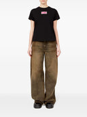 Mm6 Maison Margiela Logo Cotton T Shirt