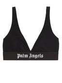 Logo Palm Angels Bawełniany trójkąt stanik