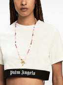 Logo Palm Angels Bawełniana koszulka