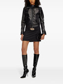 Sukienka z wełny oleju napędowego wycięta sukienka