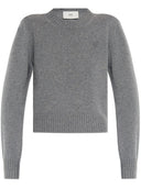 Ami Paris Ami De Coeur Cashmere Sweater