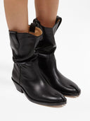 Maison Margiela Tabi Western Leather Boots