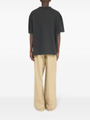 Maison Margiela Embroidered Logo Cotton T Shirt