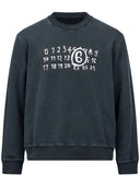 Mm6 Maison Margiela Logo Cotton Sweatshirt