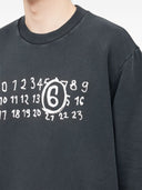 Mm6 Maison Margiela Logo Cotton Sweatshirt