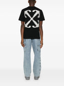 Off White Windy Arrow Cotton T Shirt