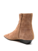 Khaite Apollo Suede Leather Boots
