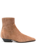 Khaite Apollo Suede Leather Boots
